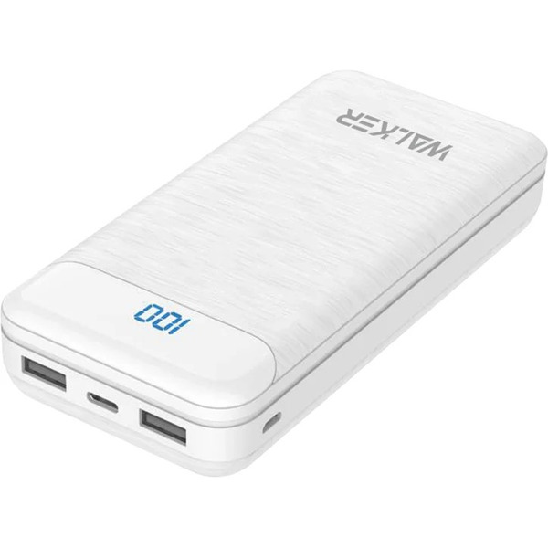 Внешний аккумулятор WALKER WB-525 белый