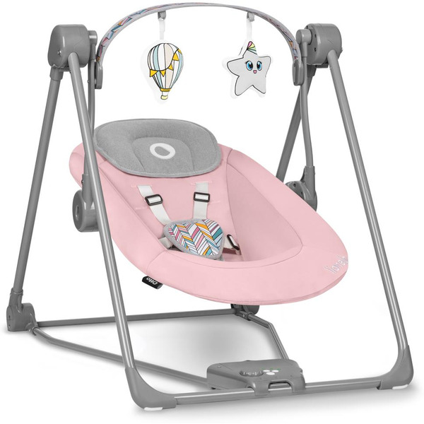 Качели Lionelo Otto Baby (розовый)