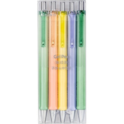 Гелевая ручка Deli Nusign NS562-A (4 шт, ассорти)