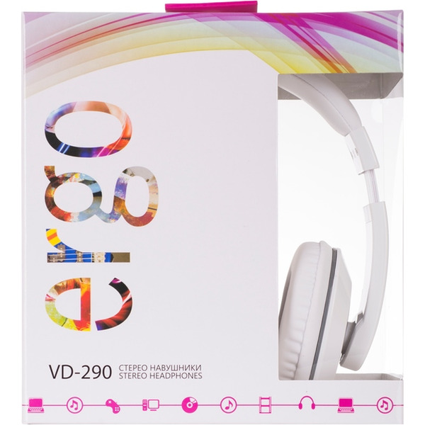 Наушники ERGO VD-290 White