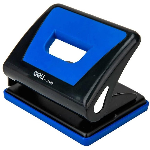 Дырокол DELI 0105BLUE