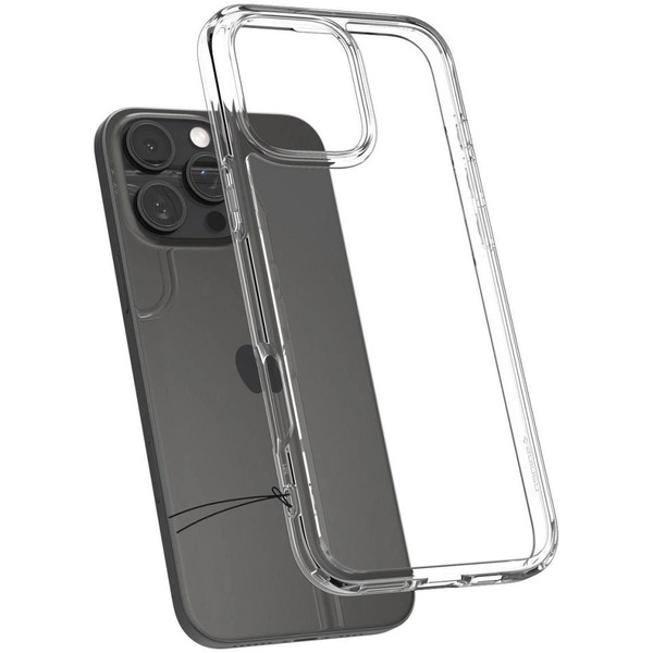Чехол для телефона Spigen Ultra Hybrid для iPhone 16 Pro ACS08121 (Crystal Clear)