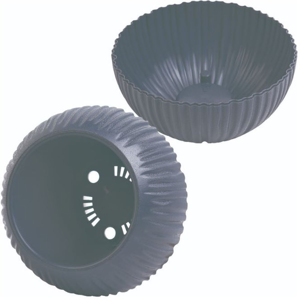 Кашпо La Decoro Сфера КШ-9524 (антрацит)