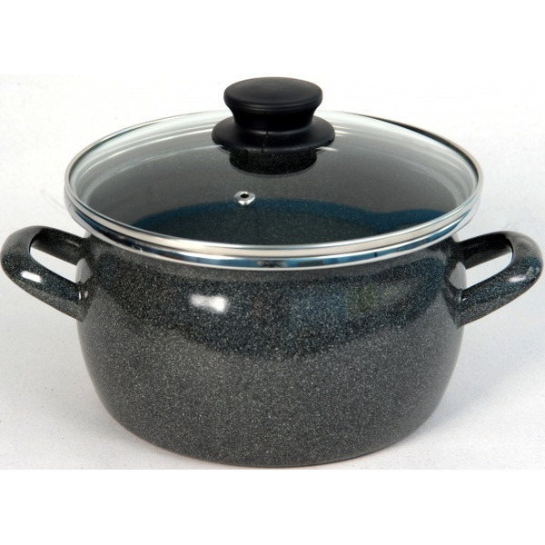 Кастрюля Сантэкс 1-2440112 (мрамор 2)