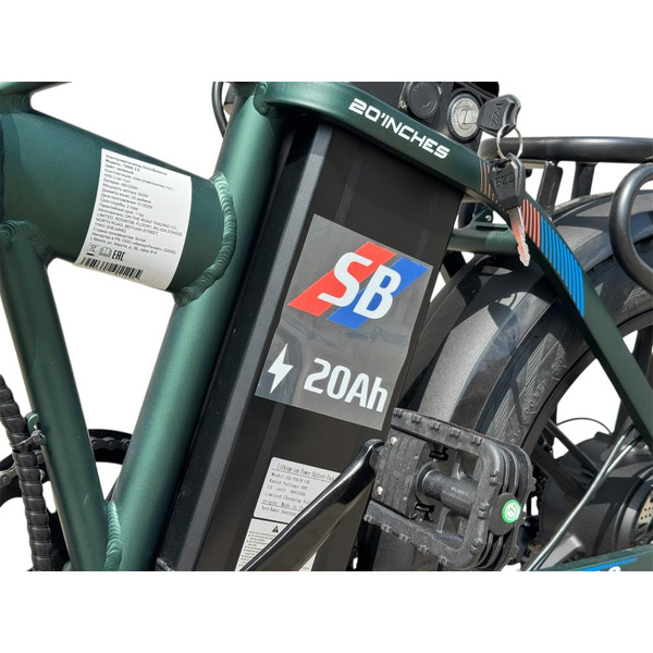 Электровелосипед Smart Balance Tank 2.0 (зеленый)