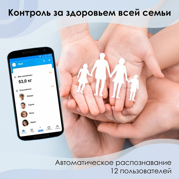 Напольные весы Atlanta ATH-6163 (белый)