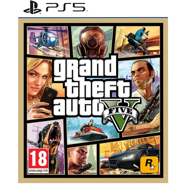Игра PS5 Grand Theft Auto V [PS5, русские субтитры]