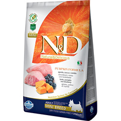 Сухой корм для собак Farmina N&D Grain Free Pumpkin Lamb & Blueberry Adult Mini (2.5кг)