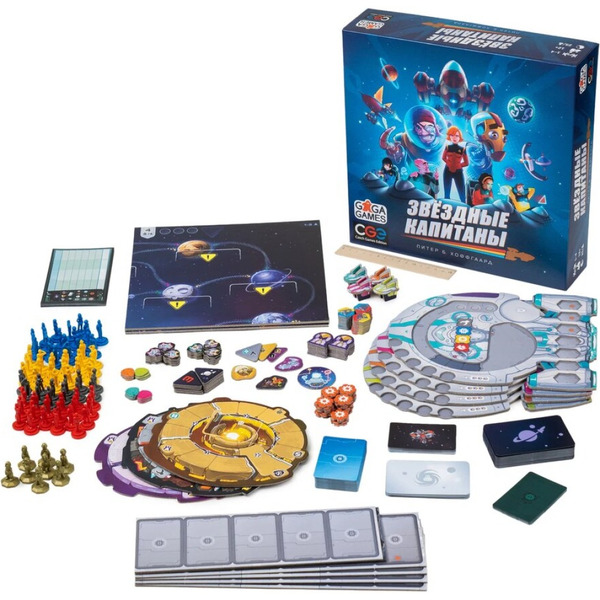Настольная игра GaGa Games Звёздные капитаны GG394