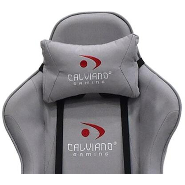 Вибромассажное кресло Calviano ASTI ultimato grey fabric