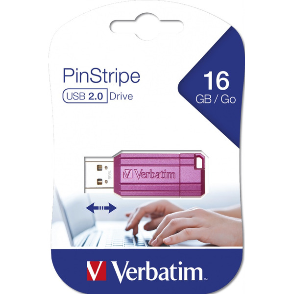 USB Flash Verbatim PinStripe 49067