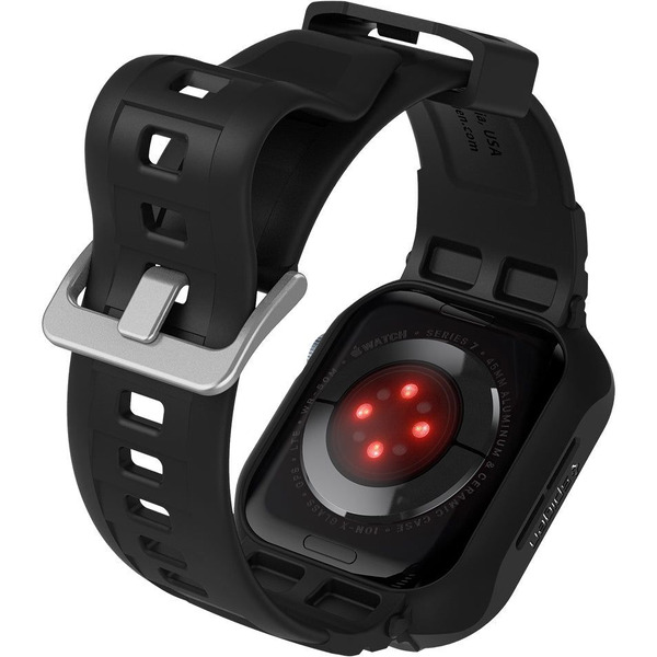 Ремешок с чехлом SPIGEN RUGGED ARMOR PRO для APPLE WATCH BLACK 062CS25324
