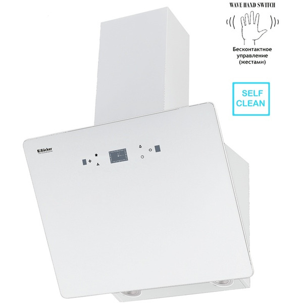 Кухонная вытяжка Backer AH60E-MC-F1 WHITE 12K