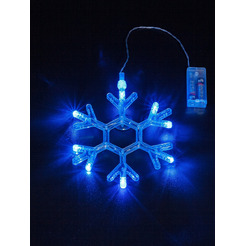 Светодиодная фигура-гирлянда ARTSTYLE Снежинка CL-N103BL