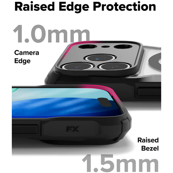 Чехол Ringke FUSION X MAGNETIC для iPhone 17 Pro BLACK