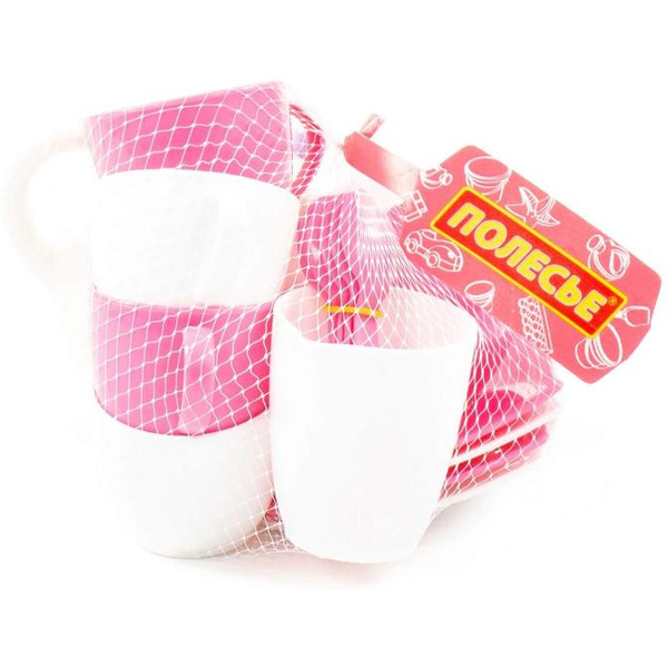 Набор детской посуды Полесье Алиса 58966 (на 4 персоны, в сеточке)