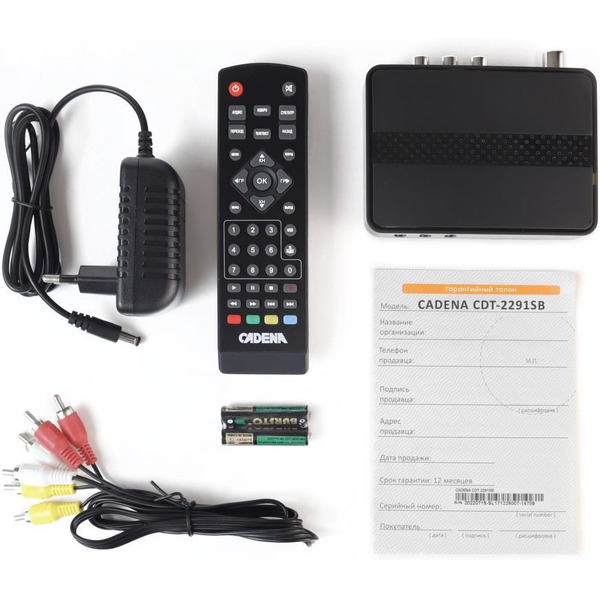 Приемник цифрового ТВ Cadena CDT-2291SB