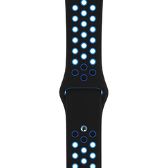 Ремешок Bingo Sport для APPLE Watch 42/44/45mm (S) Черный с синим