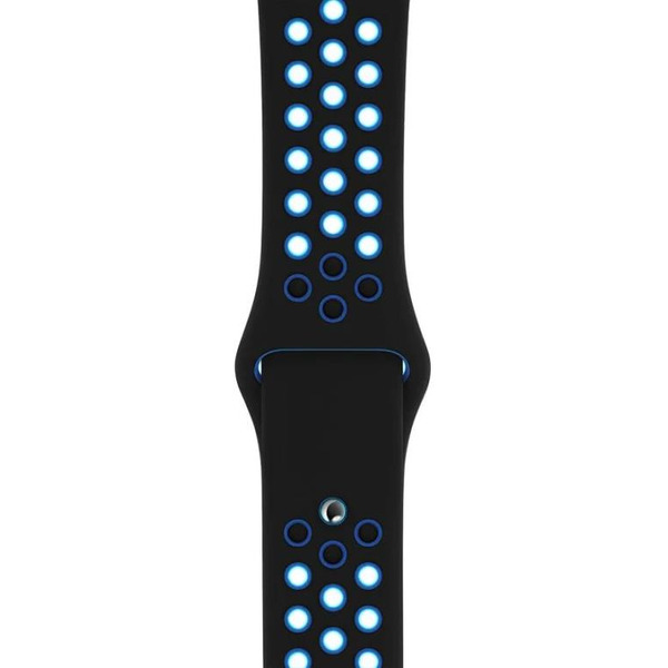 Ремешок Bingo Sport для APPLE Watch 42/44/45mm (S) Черный с синим