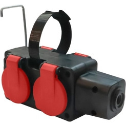 Розетка IEK БелТИЗ РП 16-004 (красный)