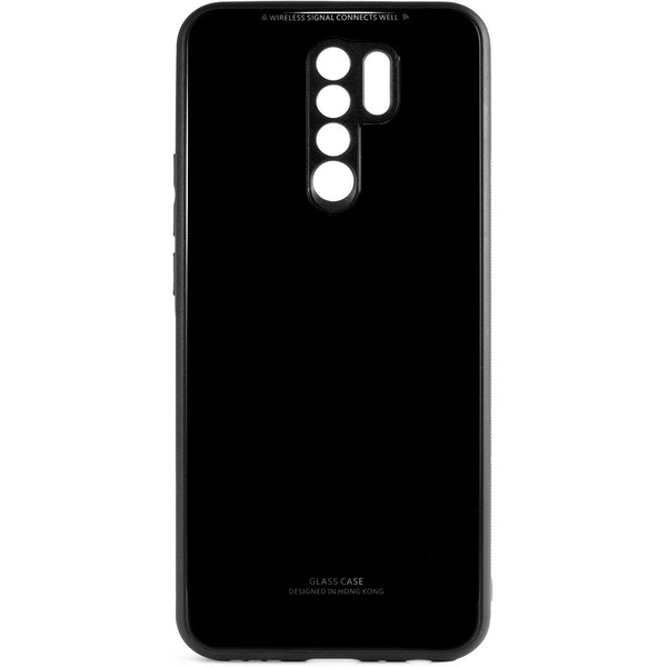 Накладка CASE Glassy Xiaomi Redmi 9 (черный)