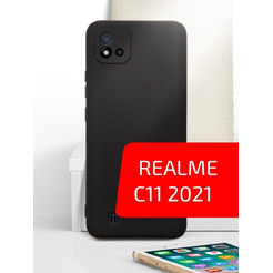 Накладка AKAMI Jam для Realme C11 2021 черный (27141)