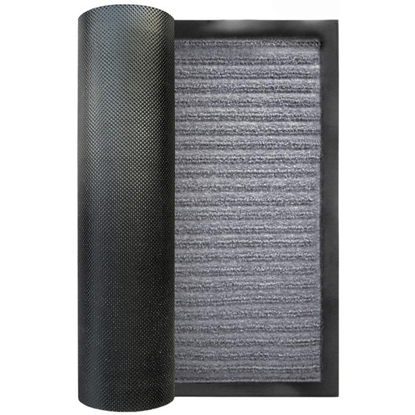 Придверный коврик Sundays Home Ребристый 60x90см 92172 (серый)