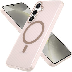 Задняя накладка CASE Translucent Strip Samsung Galaxy S24 Plus, золотой