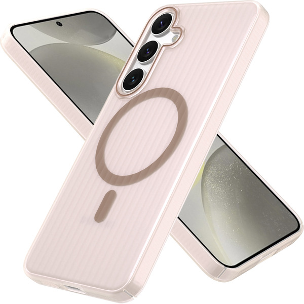 Задняя накладка CASE Translucent Strip Samsung Galaxy S24 Plus, золотой