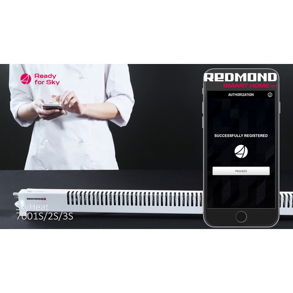 Обогреватель Redmond SkyHeat RCH-7001S черный