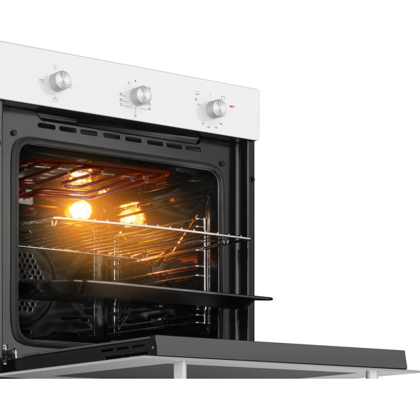 Газовый духовой шкаф Weissgauff WGO 702 White Glass