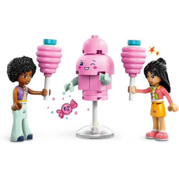 Конструктор Lego Friends Прилавок со сладкой ватой и скутер 42643