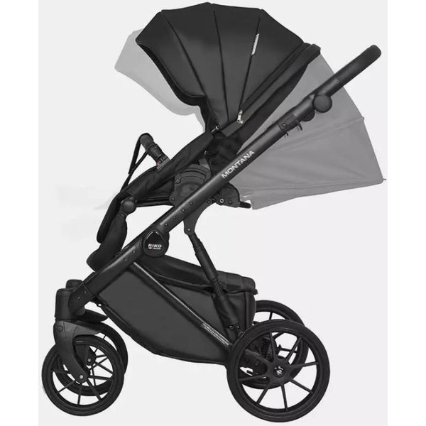 Детская универсальная коляска Riko Montana Ecco 3 в 1 (12/черный)