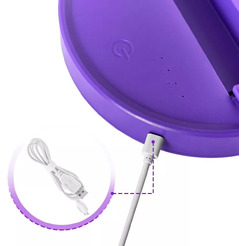 Беспроводной вентилятор Kitfort КТ-412-1 (фиолетовый)