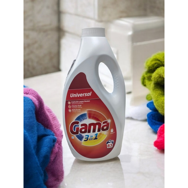 Гель для стирки GAMA Universal 3,735 л (83 стирки)