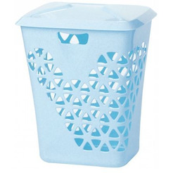 Корзина для белья Idea Венеция М2606 (голубой)