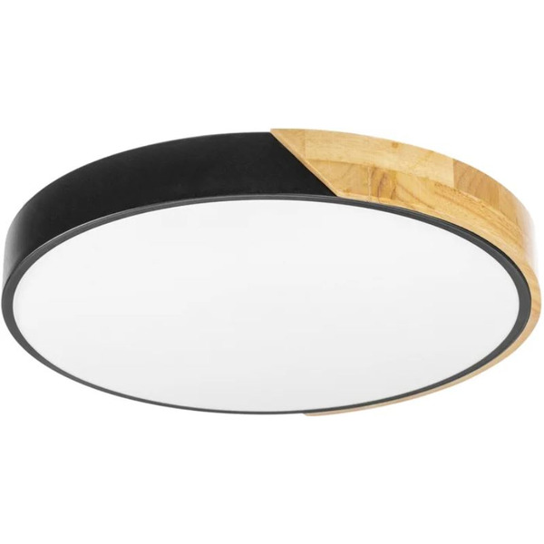 Припотолочная люстра Sundays Home 240924-17 5801 (черный/светлое дерево)