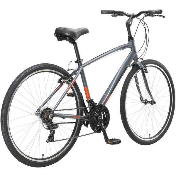 Велосипед Stark Terros 2023 28.2 V р.20 (HQ-0010100) серый/черный/оранжевый