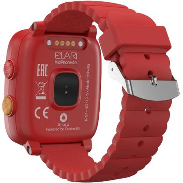 Часы-телефон ELARI KidPhone 4G (KP-4G) красный