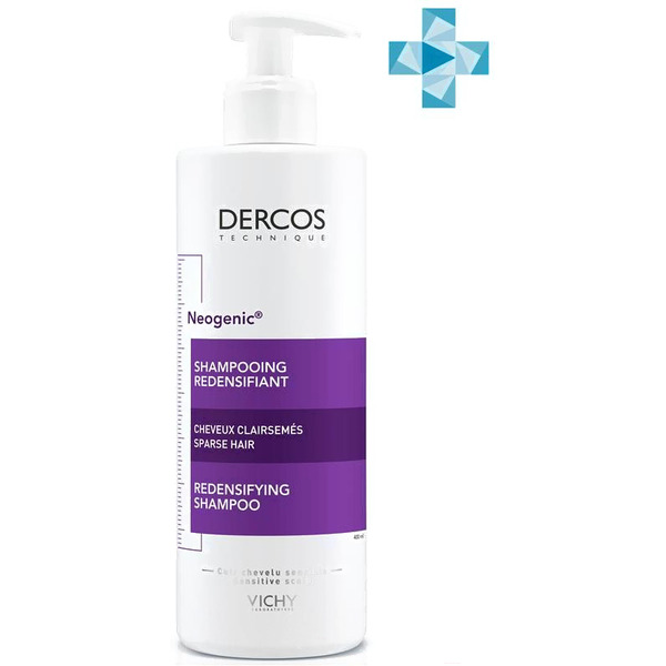 Шампунь для повышения густоты волос Vichy DERCOS NEOGENIC, 400мл