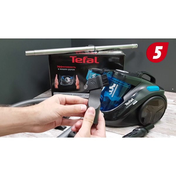 Пылесос с контейнером TEFAL COMPACT POWER CYCLONIC TW3731RA