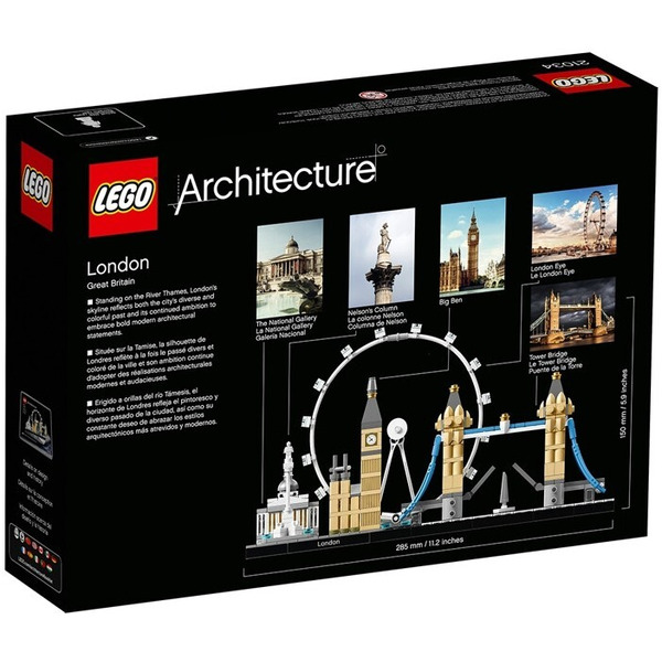 Конструктор LEGO Architecture Лондон 21034