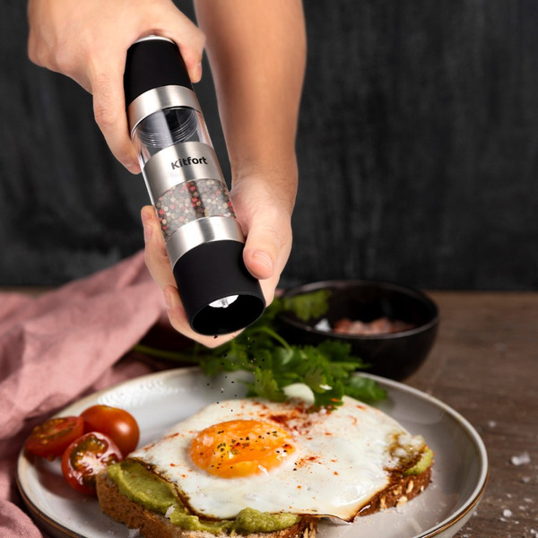 Мельница для соли и перца Kitfort КТ-6008-1