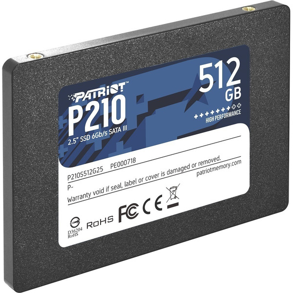 Твердотельный накопитель Patriot P210 512GB (P210S512G25)