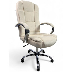 Кресло Calviano Bravo (бежевый велюр)