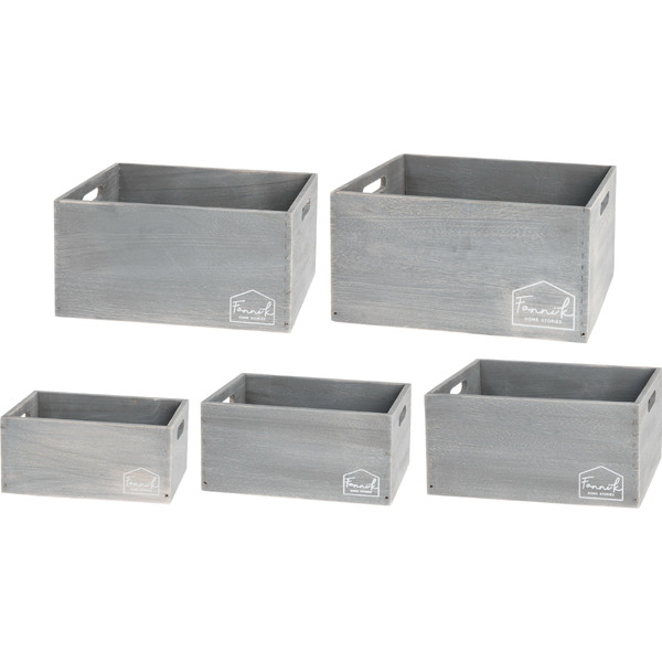 Набор ящиков для хранения FANNI K 314310 (5 шт)