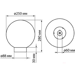 Светильник TDM Electric НТУ 03- 60-254 SQ0330-0636
