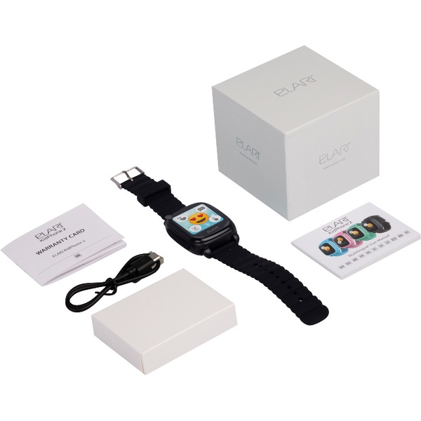 Smart часы Elari KIDPHONE 2 KP-2 (черный)