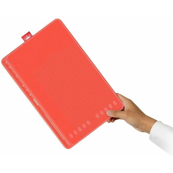 Графический планшет Huion HS611 (коралловый красный)