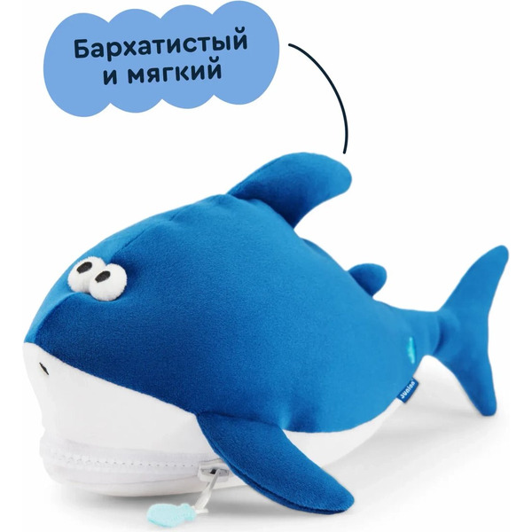 Мягкая игрушка Junion Акула Шарки из Плюшвиля AK230504M